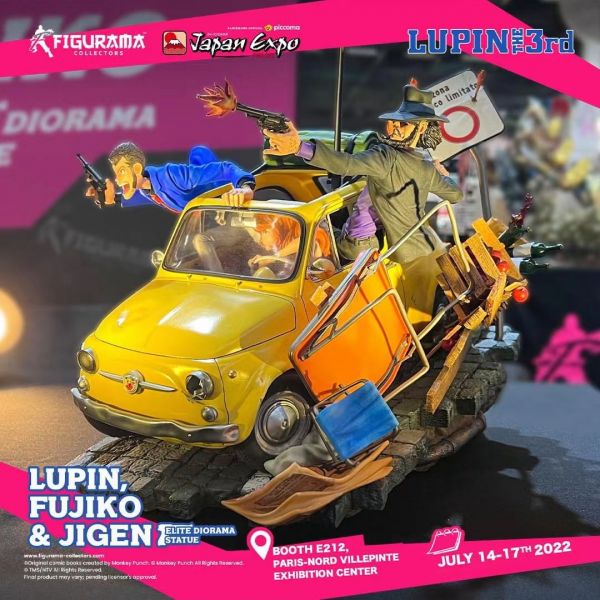 ﹝預購﹞GK  石油廠 Figurama﹝魯邦三世﹞正版授權  魯邦三世 次元大介&峰不二子  