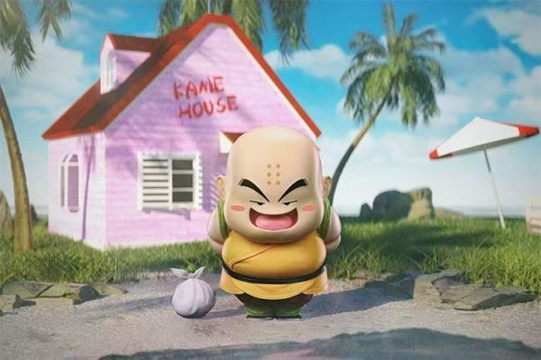 ﹝在台現貨﹞GK   G-5﹝七龍珠﹞肥肥系列-龜仙人&小悟空&克林-《克林》 