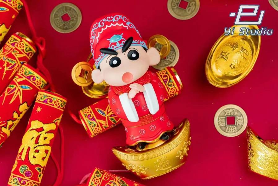 ﹝預購﹞GK   YI﹝蠟筆小新﹞恭喜發財小新 