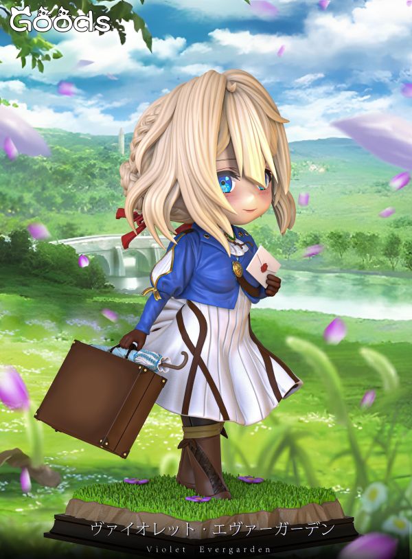 ﹝預購﹞GK  GOODS（穀子）﹝紫羅蘭永恆花園﹞Q版薇爾莉特 
