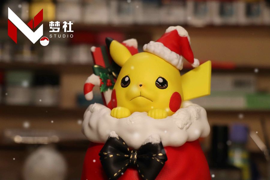 ﹝預購﹞GK  夢社﹝精靈寶可夢﹞聖誕節限定小萌物 麻袋皮卡丘  聖誕鞋傑尼龜 