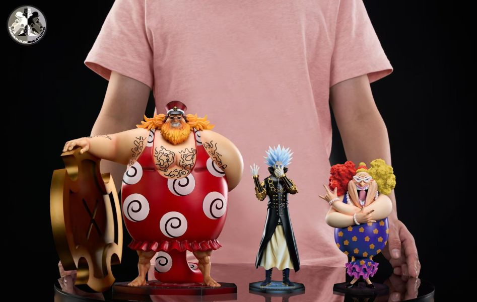 ﹝預購﹞GK 克隆人clone﹝海賊王﹞小唐家族第四-六彈 拜斯，喬拉，古拉迪烏斯 