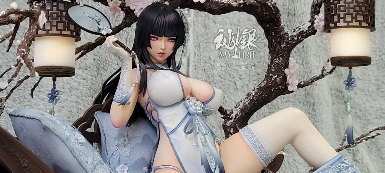 ﹝預購﹞GK    祕銀藝術工坊﹝原創﹞正版授權 1:6 相思肆季--冬梅（含國際運費） 