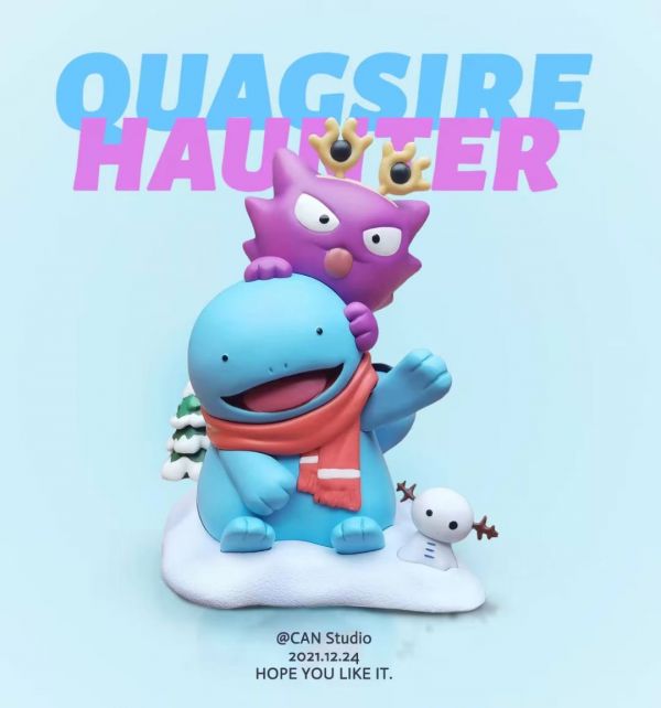 ﹝預購﹞GK   罐頭﹝精靈寶可夢﹞雪地的沼王和鬼斯通 