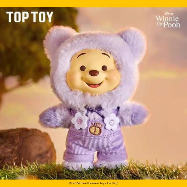 ﹝現貨﹞盲盒 TOPTOY  小熊維尼糖果熊系列搪膠毛絨 