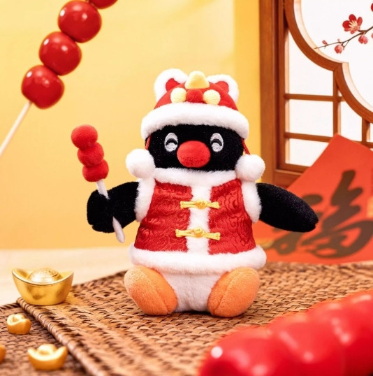 ﹝預購﹞周邊 Pingu企鵝新春系列毛絨掛件 