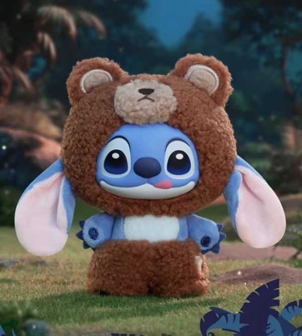 ﹝預購﹞史迪奇野性動物系列搪膠毛絨盲盒 