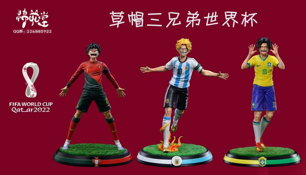 ﹝代購﹞GK  棉花堂﹝海賊王﹞草帽三兄弟世界杯篇之內馬爾艾斯 