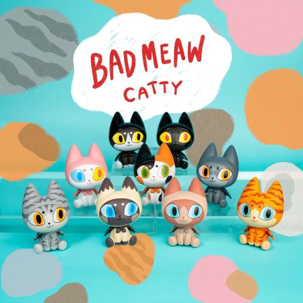 ﹝現貨﹞盲盒 Badmeaw Catty 蝙蝠貓系列 