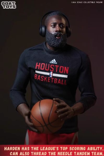 ﹝代購﹞PVC Goat Toys﹝NBA﹞ 哈登 火箭隊週年紀念套裝 