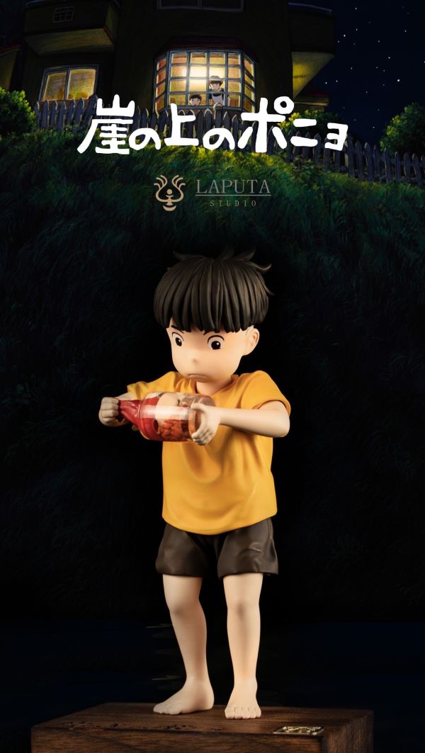 ﹝代購﹞GK  LAPUTA﹝宮崎駿﹞懸崖上的金魚姬-宗介與小波妞 