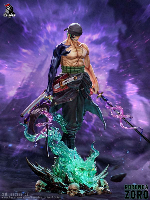 ﹝代購﹞GK  騎士聯盟Temple﹝海賊王﹞羅羅諾亞•索隆 