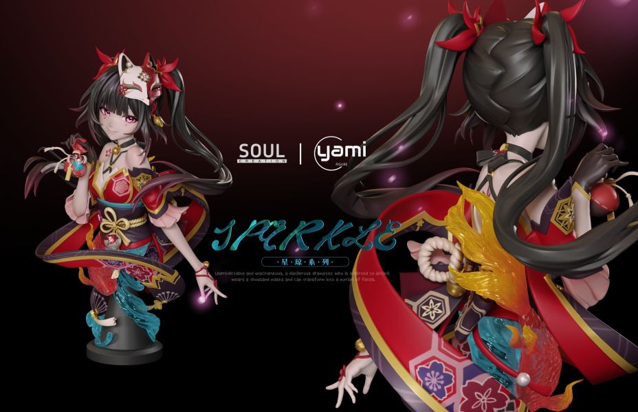 ﹝代購﹞GK  YAMI&SOUL﹝崩壞星穹鐵道﹞花火半身像 