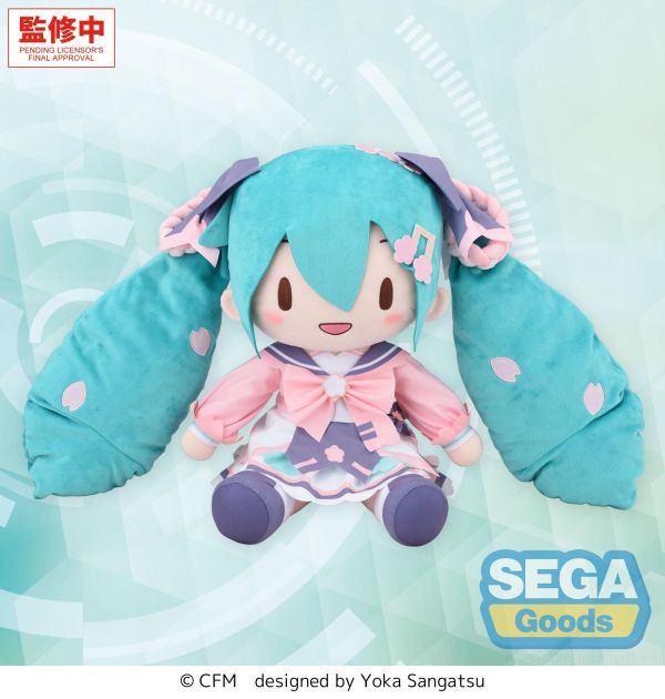 ﹝預購﹞初音未來 fuwa petit絨毛 新學期 (LL) 