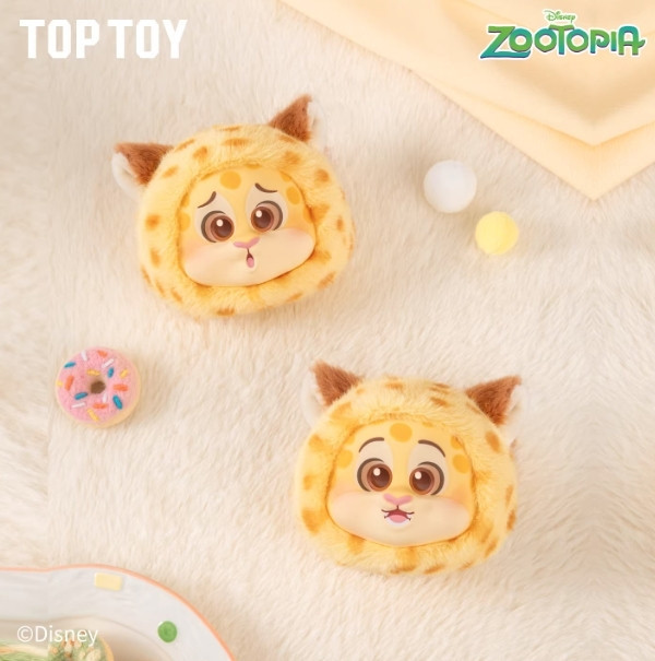 ﹝預購﹞迪士尼動物方城市表情包系列毛絨手機背夾盲盒 