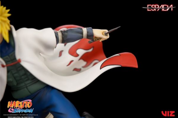 ﹝代購﹞GK  Espada Art﹝火影忍者﹞正版授權 壁掛系列 第三款 波風水門 VS 九尾 1/8 雕像 