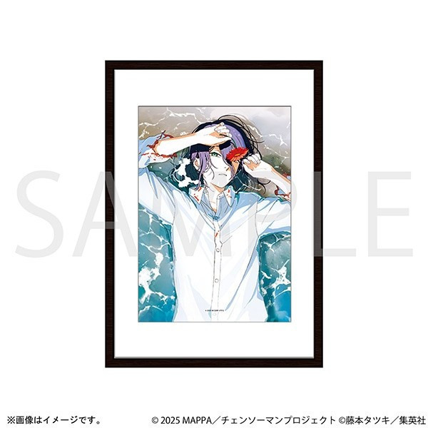 ﹝預購﹞ 鏈鋸人霧面藝術海報 含框 