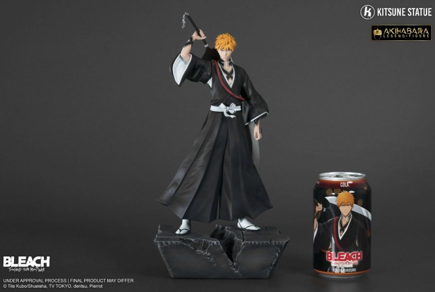 ﹝代購﹞PVC  妖狐社 Kitsune Statue ﹝死神﹞死神 BLEACH 境·界 正版授權 黑崎一護 1/8比例 