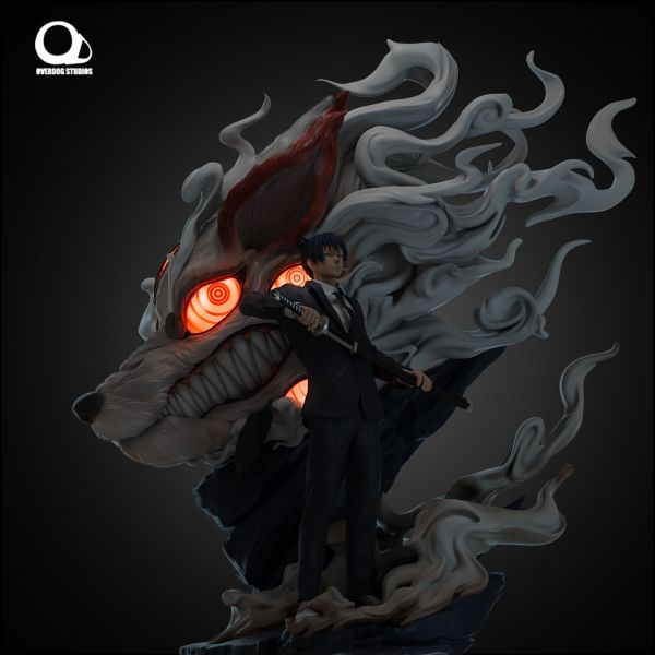 ﹝預購﹞GK  OVERDOG﹝鏈鉅人﹞早川秋-《鏈鋸人》雙十一款 電鋸人 