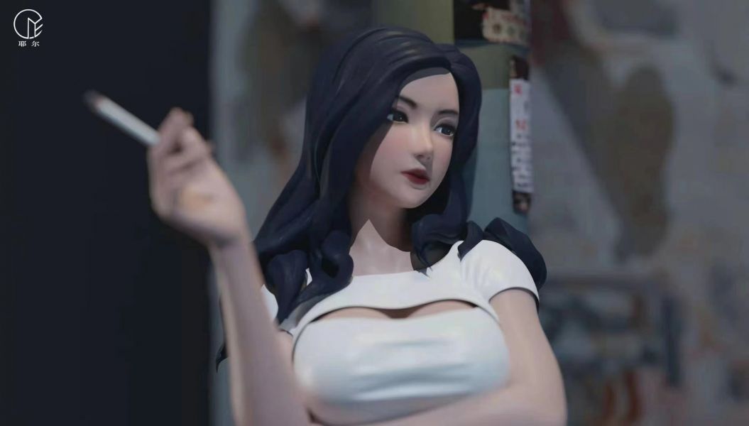 ﹝預購﹞GK 耶爾﹝原創﹞紙醉金迷系列之後街風情站街女 (可脫) 