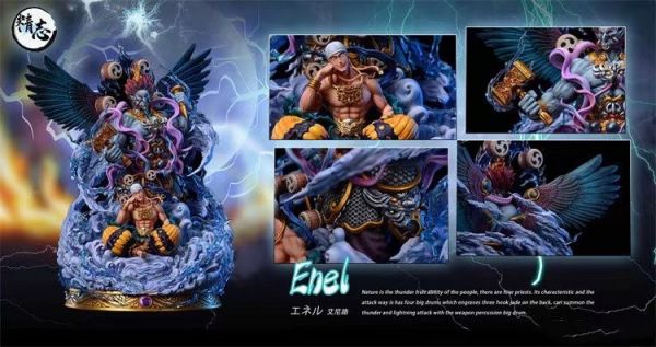 ﹝預購﹞GK  精志﹝海賊王﹞海賊首款作品 轟雷  艾尼路  大比例 