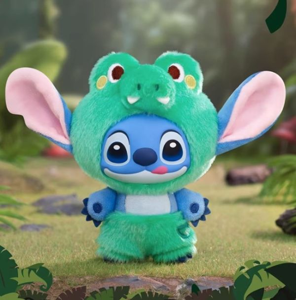 ﹝預購﹞史迪奇野性動物系列搪膠毛絨盲盒 