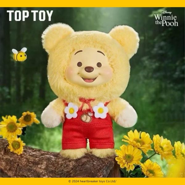 ﹝現貨﹞盲盒 TOPTOY  小熊維尼糖果熊系列搪膠毛絨 