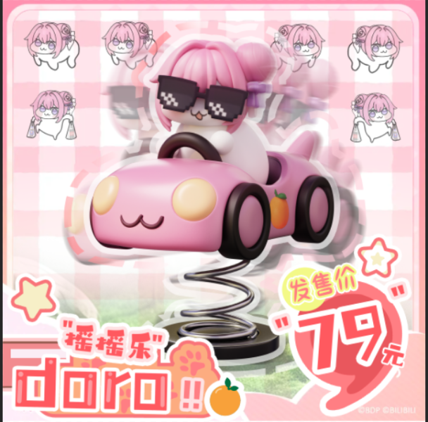 ﹝預購﹞PVC 迷因﹝勝利女神妮姬﹞ 搖搖樂Doro系列 小汽車＆小飛機 