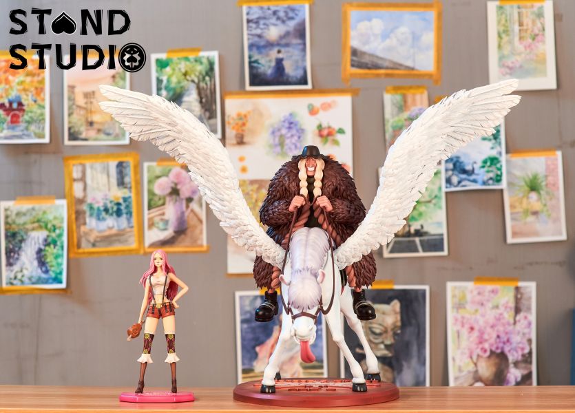 ﹝代購﹞GK 替身﹝海賊王﹞黑鬍子海賊團第6彈 死神 毒Q & 壯壯 天馬形態 