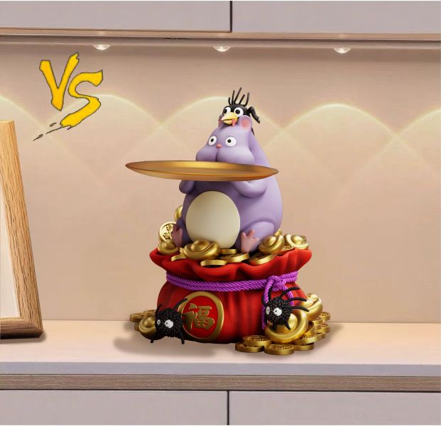 ﹝預購﹞GK VS模玩﹝宮崎駿﹞招財托盤系列坊寶寶 