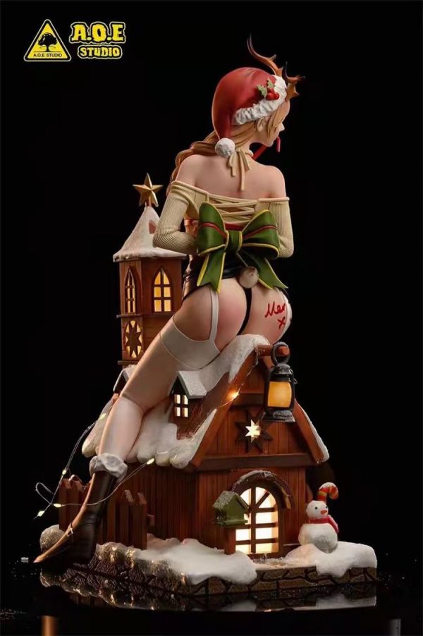 ﹝預購﹞GK   A.O.E﹝原創﹞正版授權 《聖誕》主題 1/4比例雕像（可脫） 