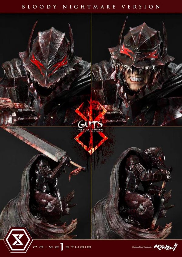 ﹝預購﹞GK   Prime 1 Studio﹝烙印勇士﹞正版授權  劍風傳奇 烙印戰士 格斯 血型噩夢版 UPMBR-04BN 