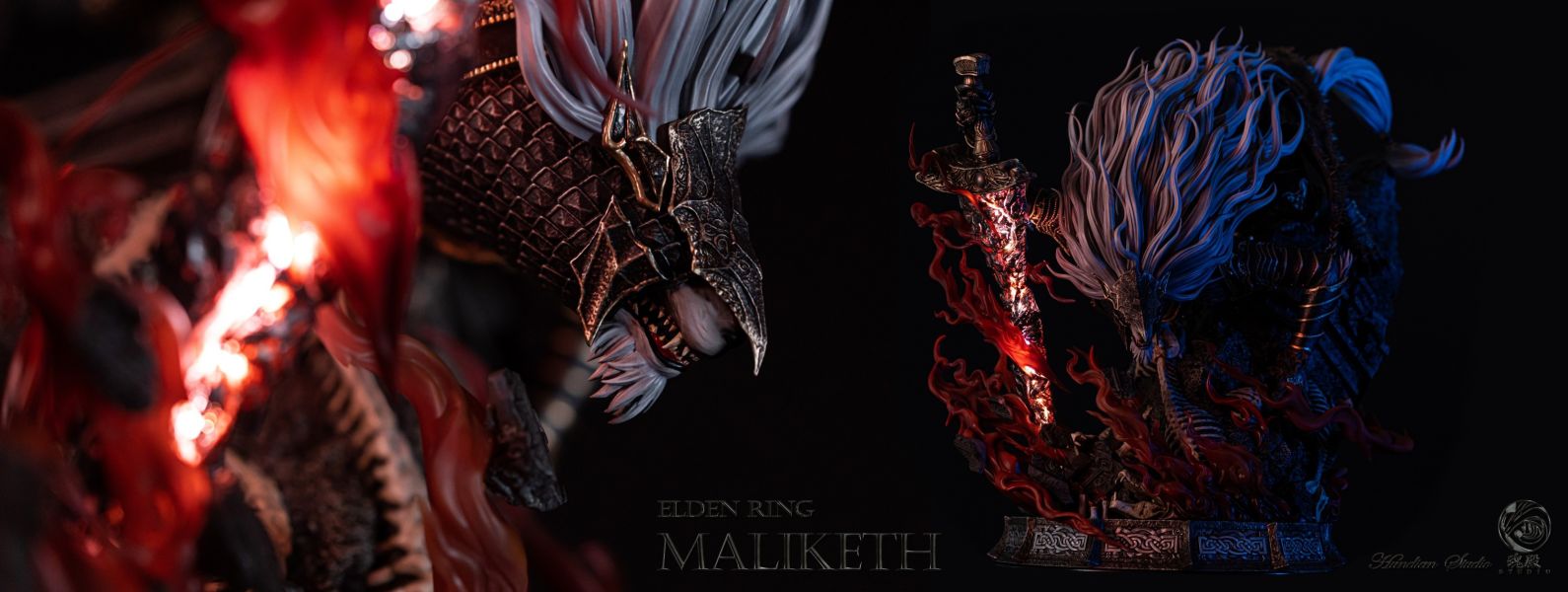 ﹝代購﹞GK  魂殿﹝艾爾登法環﹞瑪利喀斯/Maliketh 黑劍 