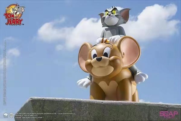 ﹝預購﹞GK  Soap﹝貓與老鼠﹞60cm高 貓和老鼠 超級騎師 CA144 