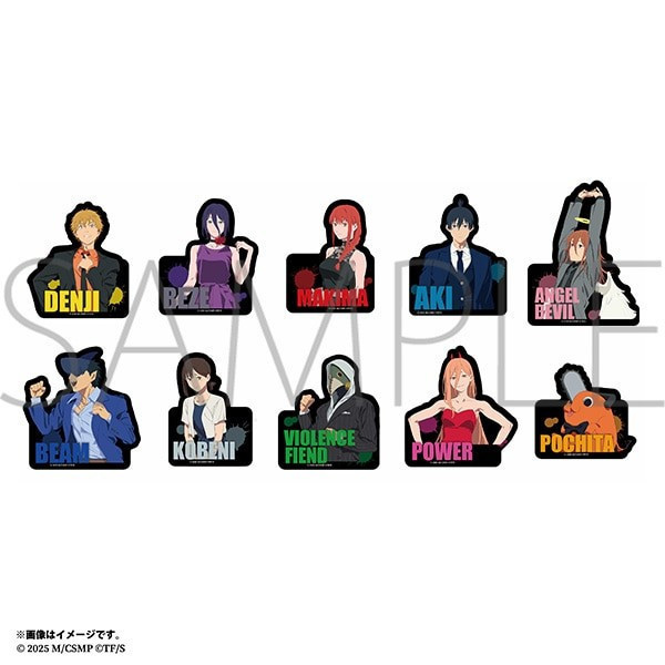 ﹝預購﹞ 鏈鋸人造型貼紙盲抽 共十款 