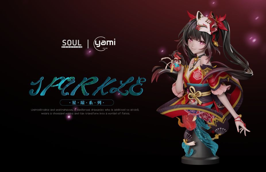 ﹝代購﹞GK  YAMI&SOUL﹝崩壞星穹鐵道﹞花火半身像 