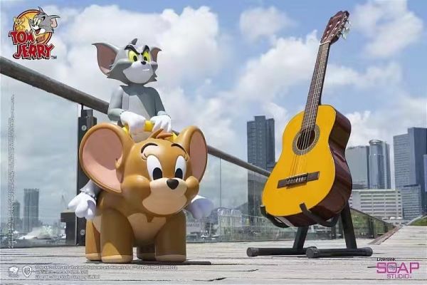 ﹝預購﹞GK  Soap﹝貓與老鼠﹞60cm高 貓和老鼠 超級騎師 CA144 