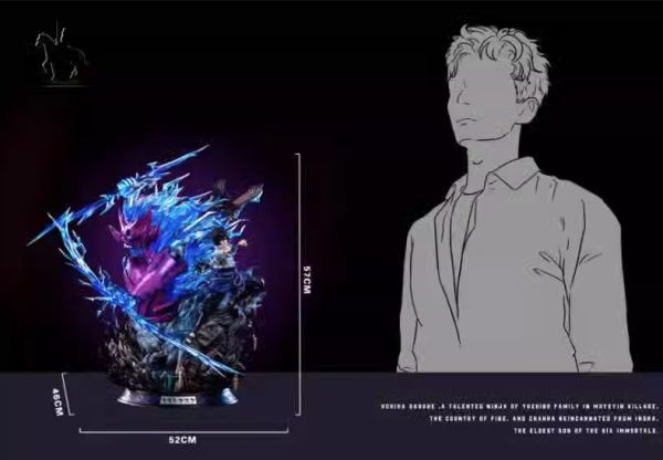 ﹝代購﹞GK   QBL﹝火影忍者﹞宇智波佐助-須佐能乎（第二彈） 