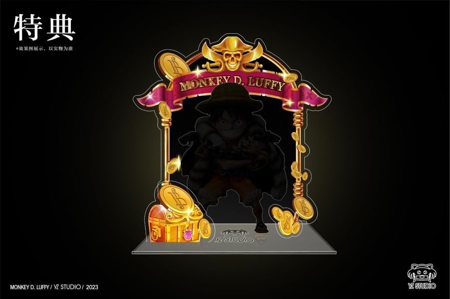 ﹝代購﹞GK  Yz﹝海賊王﹞扉頁系列紀念特典-海賊王路飛亞克力場景 