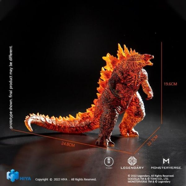 ﹝現貨﹞Hiya海雅 造型家系列 SSG0136 哥吉拉 紅蓮哥吉拉 新年限定版 