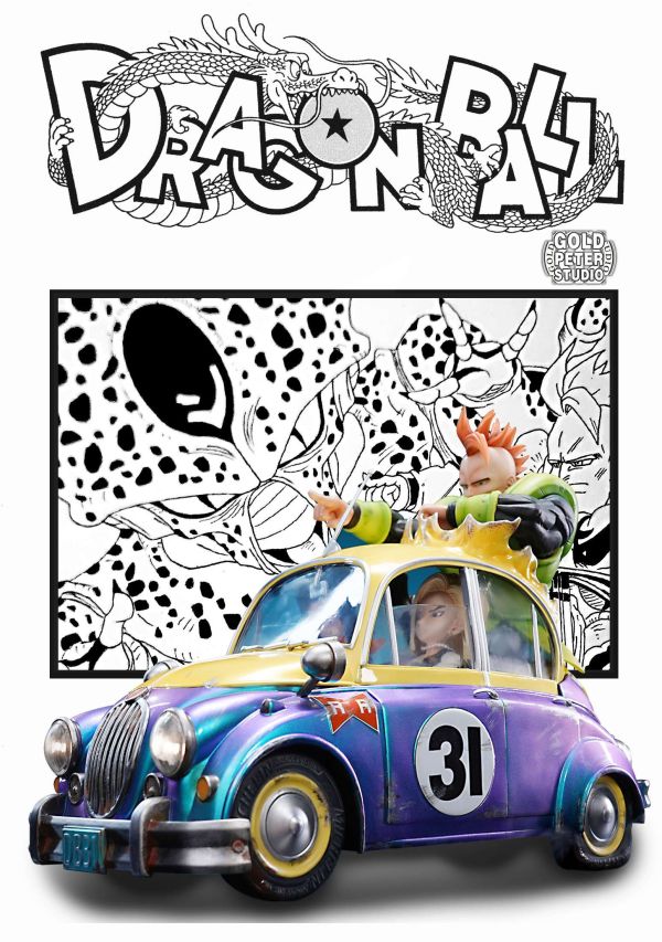 ﹝代購﹞GK  Gold Peate﹝七龍珠﹞捷豹人造人 