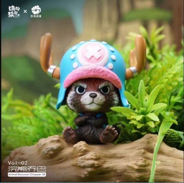 ﹝代購﹞GK  杰刻動漫 x 動物幫﹝海賊王﹞動物cos系列-浣熊喬巴 