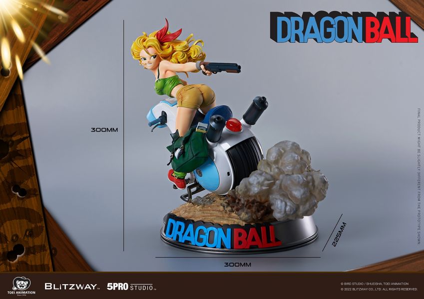 ﹝預購﹞GK   BLITZWAY﹝七龍珠﹞BadLAUNCH（帶單輪摩托車）5PRO-LA-70501 