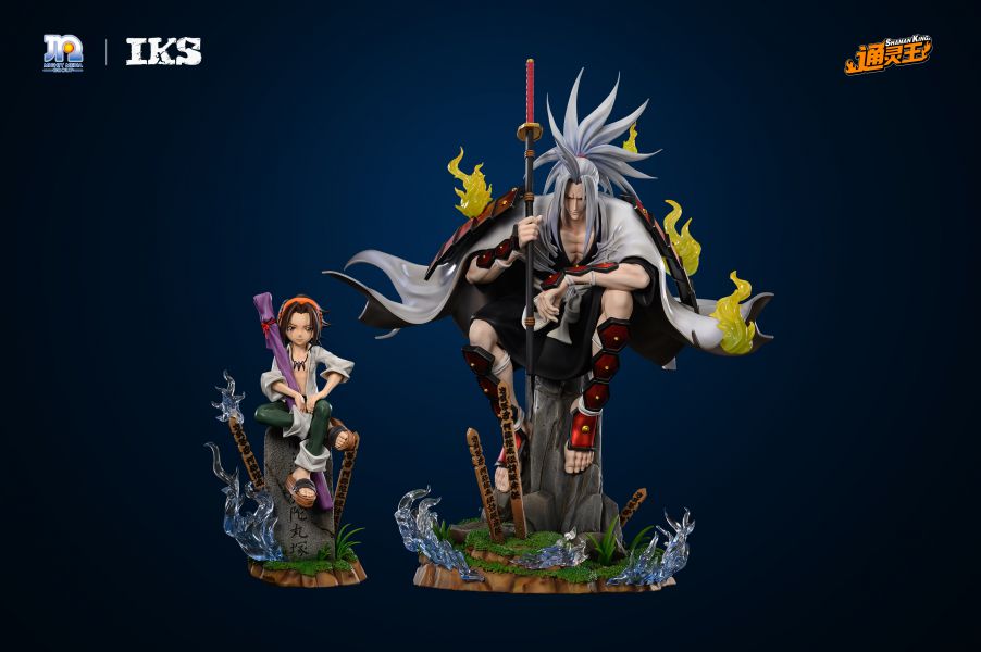 ﹝代購﹞GK IKS 鐵風箏﹝通靈王﹞正版授權 麻倉葉＆阿彌陀丸 