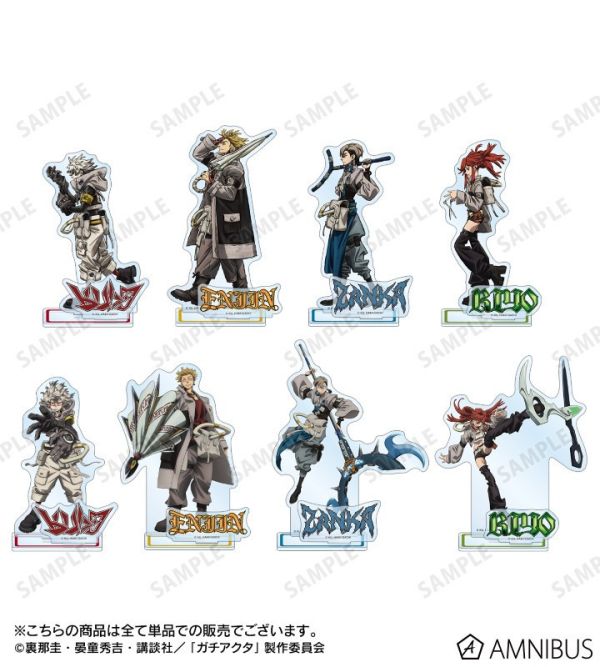 ﹝預購﹞周邊/GACHIAKUTA 壓克力立牌(全八種) 