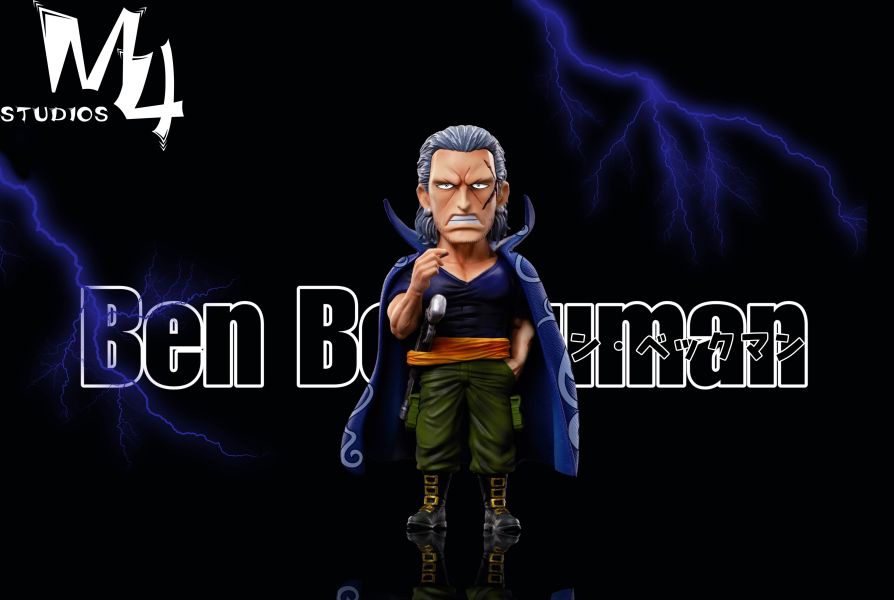 ﹝代購﹞GK M4﹝海賊王﹞頂上紅團第二彈丨本.貝克曼 