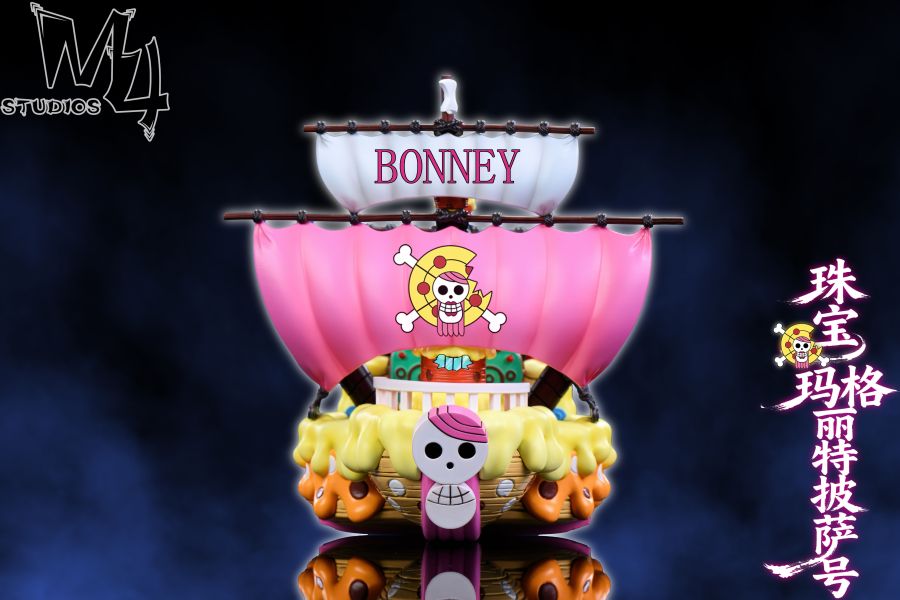 ﹝預購﹞GK  M4﹝海賊王﹞全員船-系列第三十四彈丨波尼海賊船丨‌珠寶·瑪格麗特披薩號 