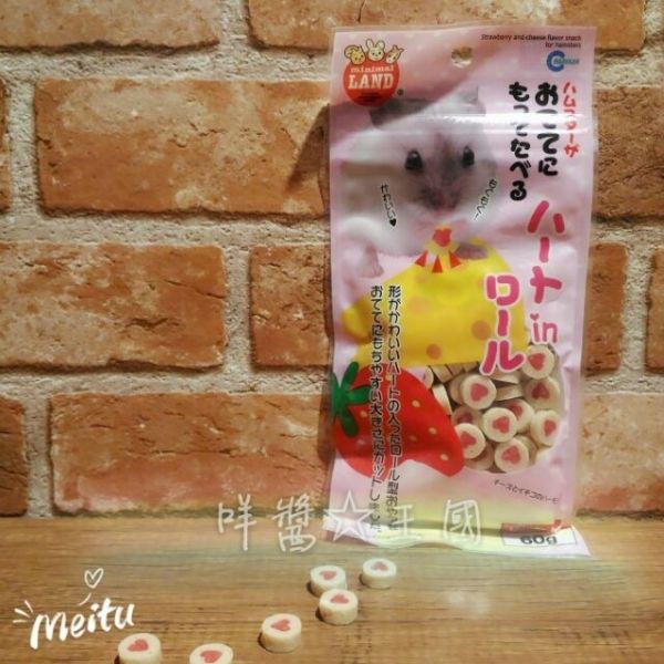 日本 marukan 草莓愛心乳酪 (分裝) 