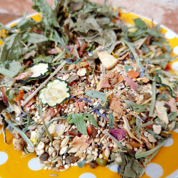 咩醬王國 . 歐風草花主食 