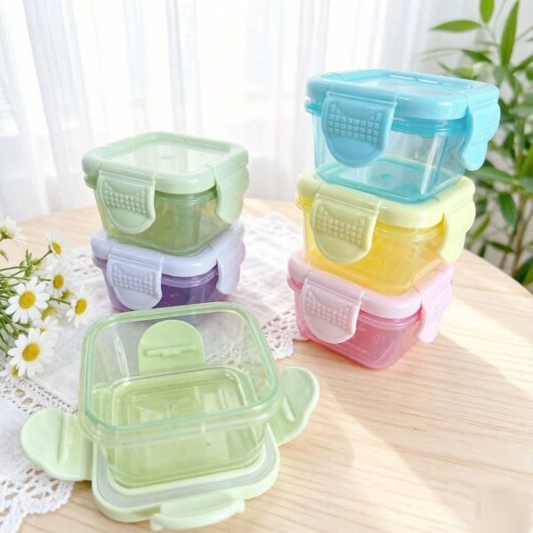 食品級 迷你分裝盒 密封盒 